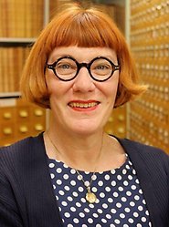 Annette Torensjö, chef för Avdelningen för arkiv och forskning på Isof i Uppsala. Foto: Linn Kierkegaard.