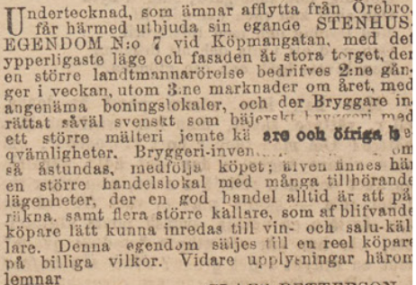foto av gammal tidningsartikel