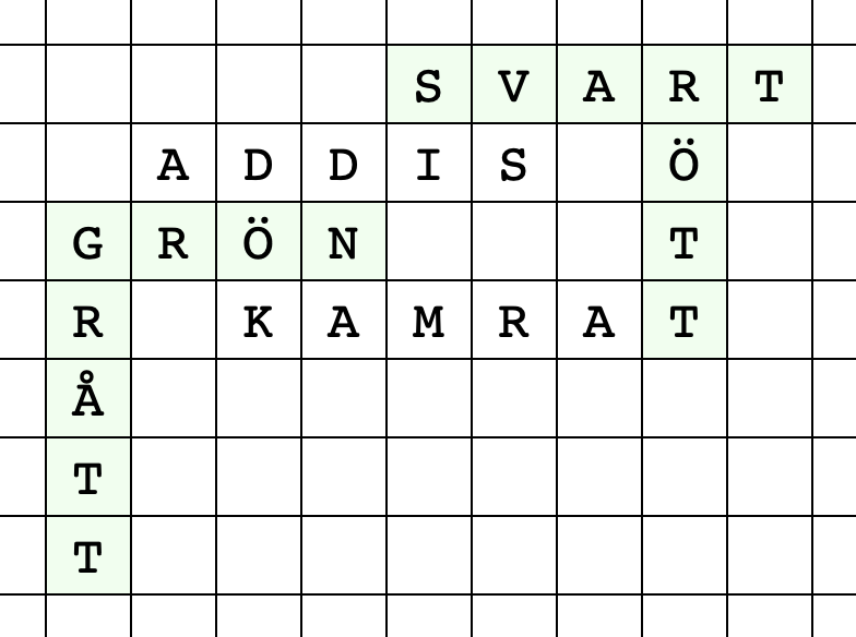 Korsord 3